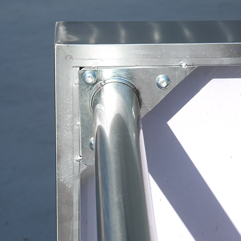 加厚不锈钢移动工作台带轮u厨房置物架双层微波炉架收纳桌餐具烤