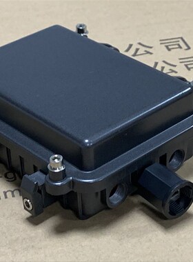 三睦03B-A黑色160*110*60配RJ45接头  室外压铸铝防水盒 金属壳