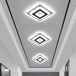 新款过道灯走廊灯吊灯顶灯玄关灯客厅通道家装简约筒灯中山灯具