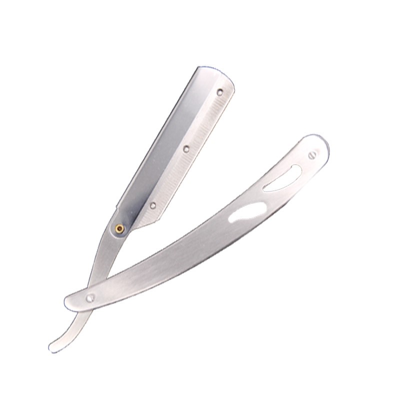 老式剃刀刮脸刀理发刮刀理发店刮胡刀手动刮头发换刀片式剃刀