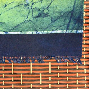 云南民族风特色画手艺工苗族蜡染画马到成功酒吧客栈餐厅装饰布画