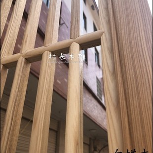 饰座屏中式 木雕花格隔断玄关遮挡装 仿古镂空实木电视背景墙屏风