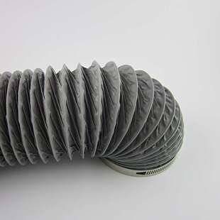 钢丝伸缩镀铜pu聚氨酯风管新输送吸尘软管100200250壁厚1.5mm