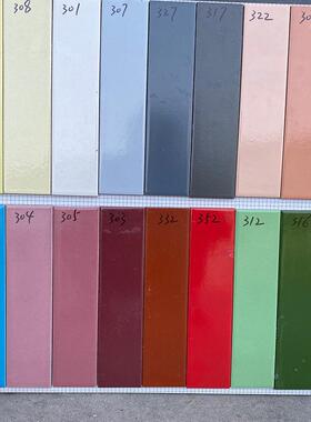 洗手间绿色砖老款平面修补维修小白砖白色条砖6x24瓷砖墙砖掉落