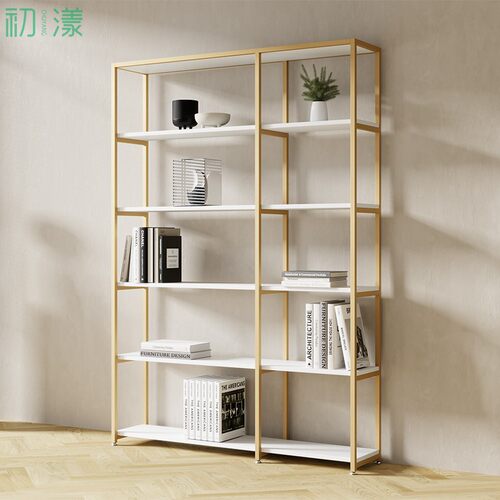 产品展示柜护肤品货架办r公室隔断置物架理发店美容院美甲架子落