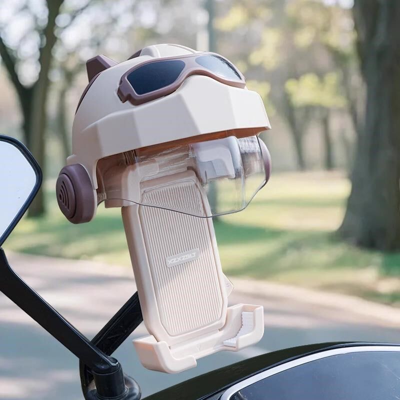 电动车手机支架防震防抖防雨遮阳导航自行摩托车骑行导航手机架