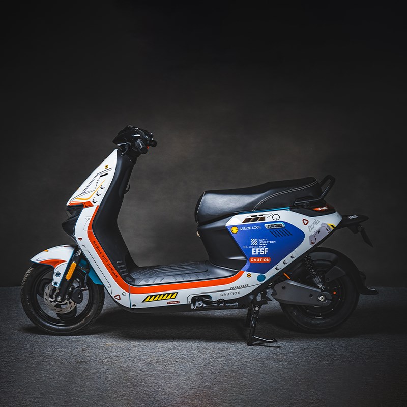 适用九号电动车N70C/N85C/N90C贴纸车身拉花版画贴膜9号改装配件