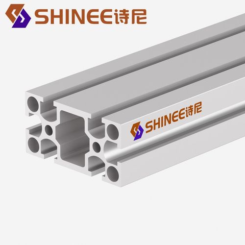 诗尼超值工业国标3060铝型材设备机架氧化银白工作台重型铝材门框