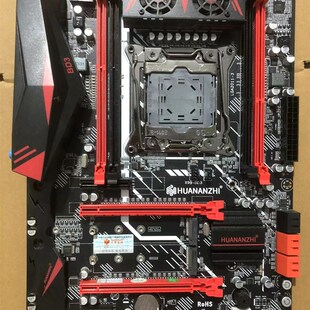 拆机华南x99 bd3主板w22年出厂的还有保修配送挡板支架