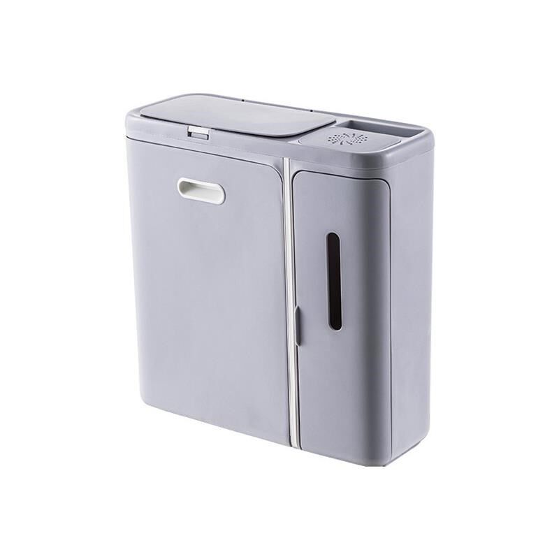 厨房垃圾桶挂式家用壁挂收纳桶带盖厕所卫生间浴室挂壁迷你小号桶