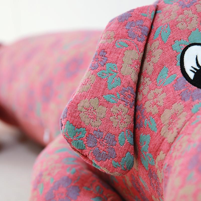 趴趴狗卡通双层纱抱枕玩偶女生侧睡夹腿靠枕客厅卧室沙发孕妇