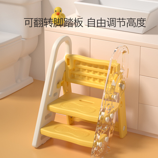 宝宝洗手梯子可折叠儿童楼梯台阶洗脸脚踏增高登婴幼儿洗漱台踩凳