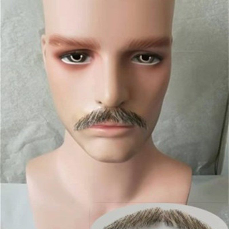 影视假胡子男 仿真胡须八字胡道具胡子 演出胡须粘贴舞台孙中山,模玩/动漫/周边/娃圈三坑/桌游,其它,淘宝优惠券,粉丝福利购,淘宝优惠卷