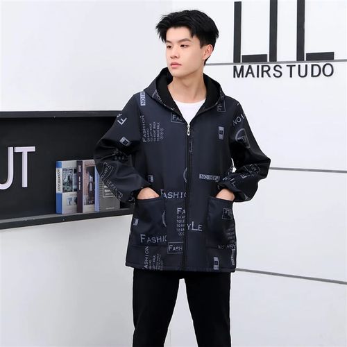 成人罩衣大人上班干活围裙微防水防油薄款男女厨房搬运拉链工作服