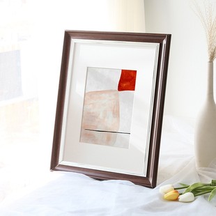 裱画框20 寸A4A3 28寸做旧拼图相框8K4开定制 欧式 挂墙装