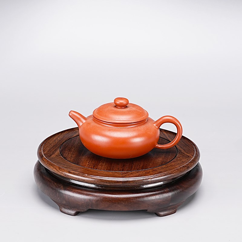 圆形底座黑檀木实木旋转工艺品摆件花瓶花盆鱼缸茶壶酒瓶葫芦托架