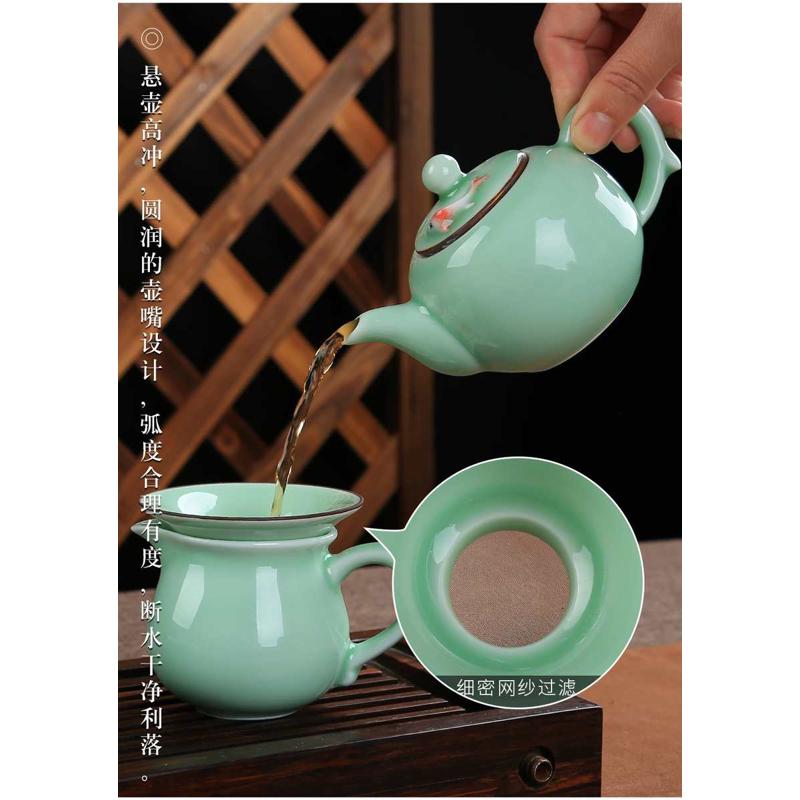 公茶杯茶具茶壶套装邮新疆包茶碗茶茶整套家用功夫茶盘台办泡紫砂
