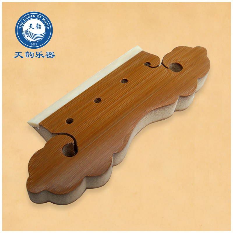 琵琶扶手拉弦板福建老竹镶嵌骨条琵琶配件标准成R人琵琶扶手赠胶