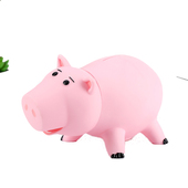 摆件玩偶 粉色小猪钱箱生日礼物 玩具总动员火腿猪存钱罐 储钱罐
