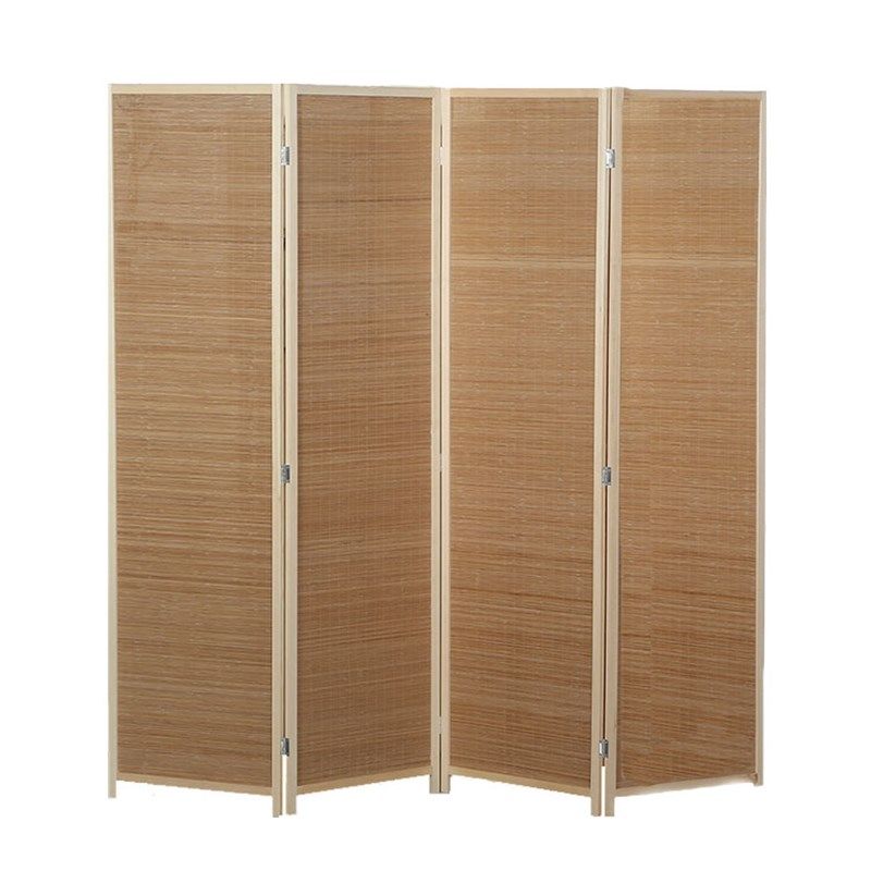 屏风隔断折叠客厅移动装饰布艺双面办公酒店推拉折屏门帘