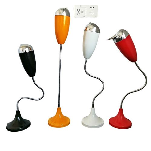 大号弯管红酒金属烟灰缸 创意时尚掀盖 升降伸缩 落地式烟缸