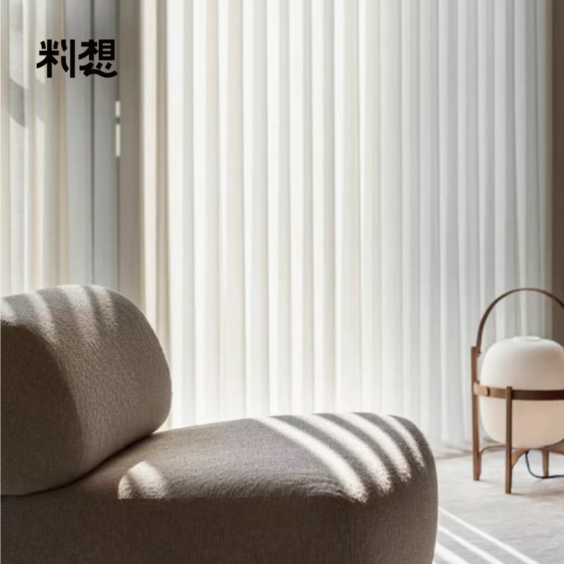 料想织物所梦幻帘 电动梦幻帘轨道窗帘智能