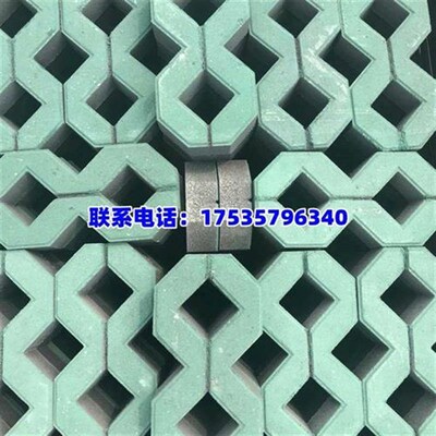 井字砖植草砖公园广场砖园林庭院景观砖铺路铺地砖 植草透水砖
