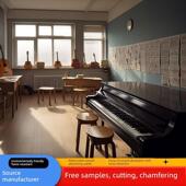 聚酯纤维吸音板琴房鼓房音乐教室卧室内墙面装 饰环保阻燃隔音板