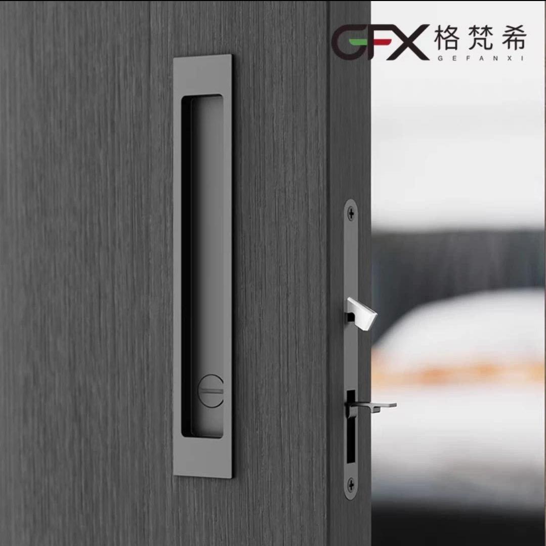 铝合金木门勾锁口袋移门推拉门锁室内阳台厨房卫生间卧室移动门锁