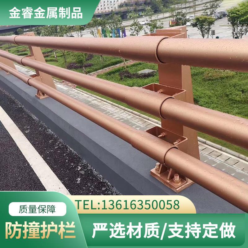 桥梁护栏公路防撞护栏灯光道路河道景观桥梁防撞护栏高架桥护栏