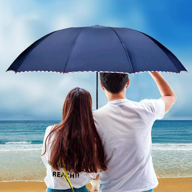 手动十骨放大伞特大号遮阳伞七折优惠商务伞海军蓝,居家日用,伞,淘宝优惠券,粉丝福利购,淘宝优惠卷