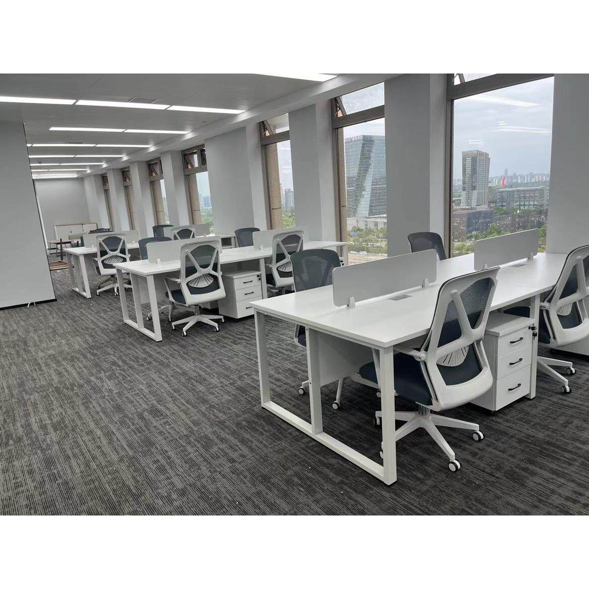 职员办公桌椅组合工作台简约现代2/46屏风卡座职员工位高端电脑桌