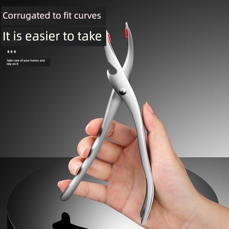 德国防烫板夹，盘子夹，厨房蒸盘绝缘，防滑，防烫夹304不锈钢