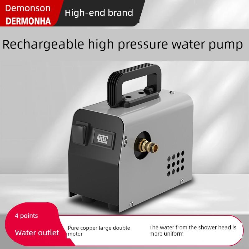 进口充电式抽水泵锂电池小型农用抽水机灌溉浇水机浇地淋浇菜神器