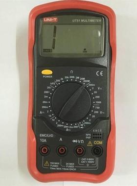 Unilide Ut33高精度万用表890D抗烧毁自动量程交流直流电压电流电