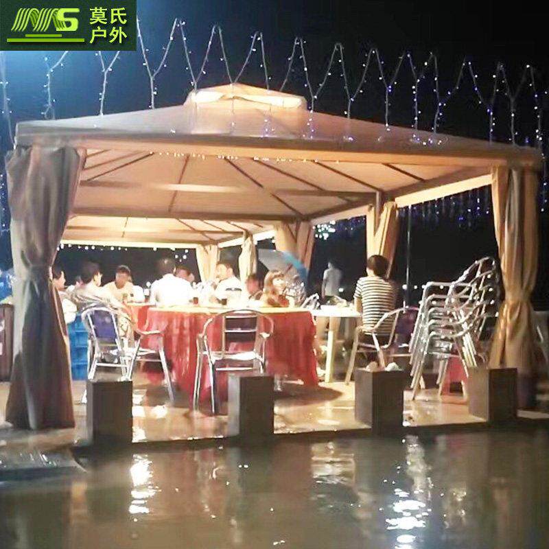 户外遮阳棚罗马蓬欧式活动展销庭院大帐篷凉亭广告雨棚休闲农场帐