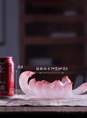 琉璃九层文昌塔莲花座摆件中式书房桌面装饰摆设工艺品高考礼物