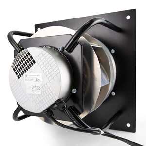 固昊后倾离心风机B3P280-EC137-010伺服电机主轴无级调速散热风扇