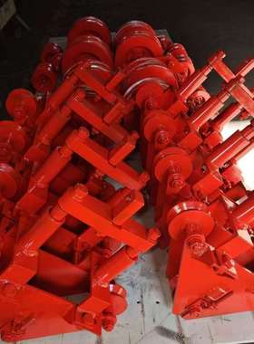 山东厂家提供TUG行车轨道涂油器 TUSD单股钢丝绳涂油器