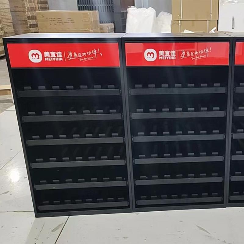 美宜佳挂壁式烟架小卖部专用货架香烟柜台靠墙背柜超市便利店组合图片