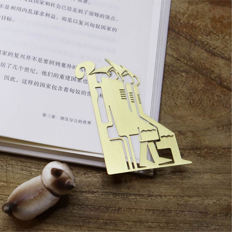 后浪自研文创鲁迅觉醒年代文创小约翰彷徨金属书签新青年礼品