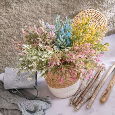 仿真花厂家假花绿植物婚庆INS风装饰工艺品MW73773