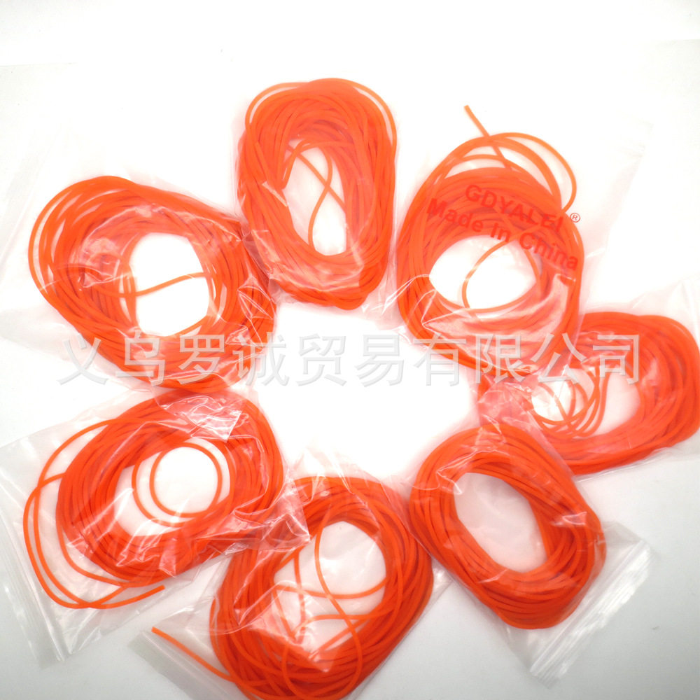 mm海派无架弾工毫米实心乳胶皮筋 玩具动回弹绑筋