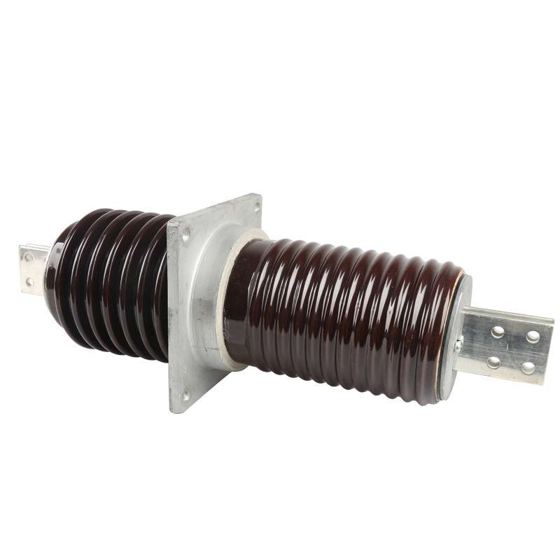 陶瓷扁铜排穿墙套管便捷安装CWB CWW-24kv/2000A陶瓷扁铜穿墙套管