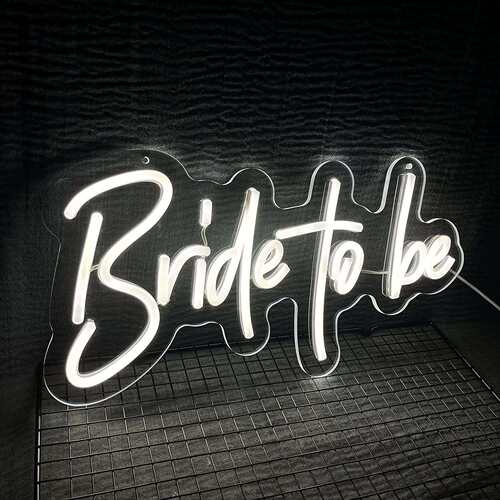 Bride to be霓虹灯发光字招牌婚礼活动英文字母装饰灯外贸灯跨境