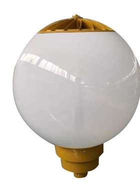 供应LED光源一体化50W中华灯球 直径400毫米内条纹黑色中华灯球