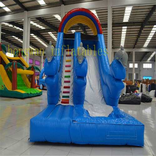 充气滑梯城堡充气水滑梯移动水滑梯水上乐园充气水滑梯游乐设备