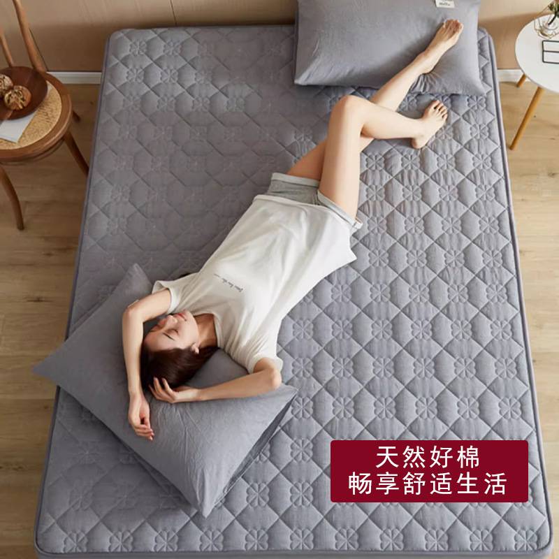 四季款防水全棉床笠纯棉床罩单件床垫套保护罩宿舍床单夹棉床罩套