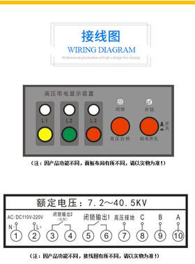 源头厂家DXN483-Q6CJWK-5V带户内高压电显示器