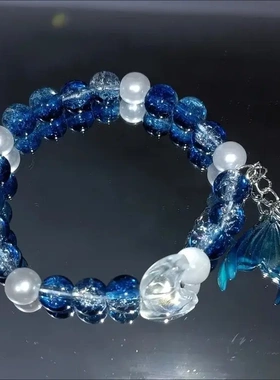 辽博文创手串簪花手捻发簪手链